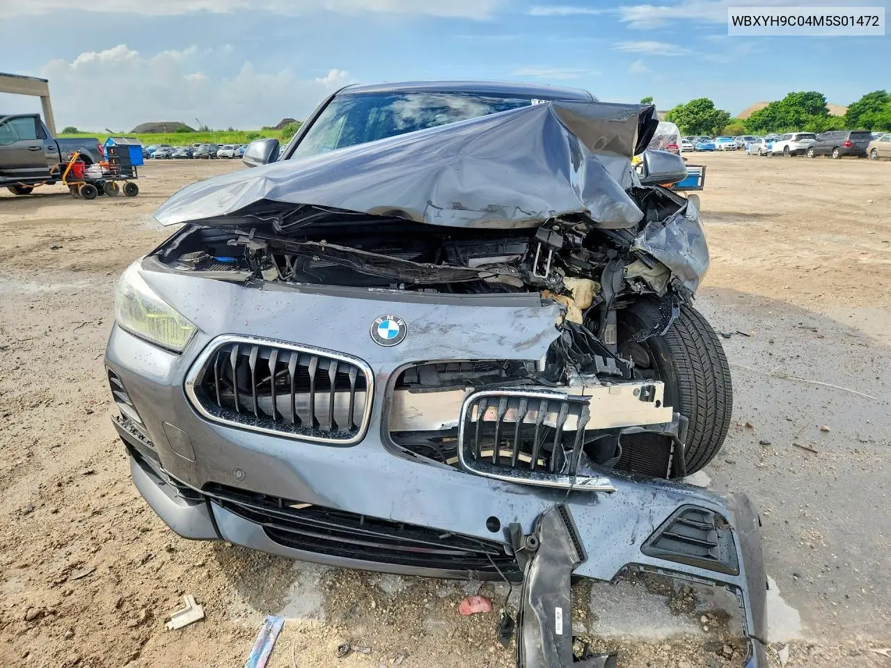 2021 BMW X2 VIN WBXYH9C04M5S01472 — фото 5