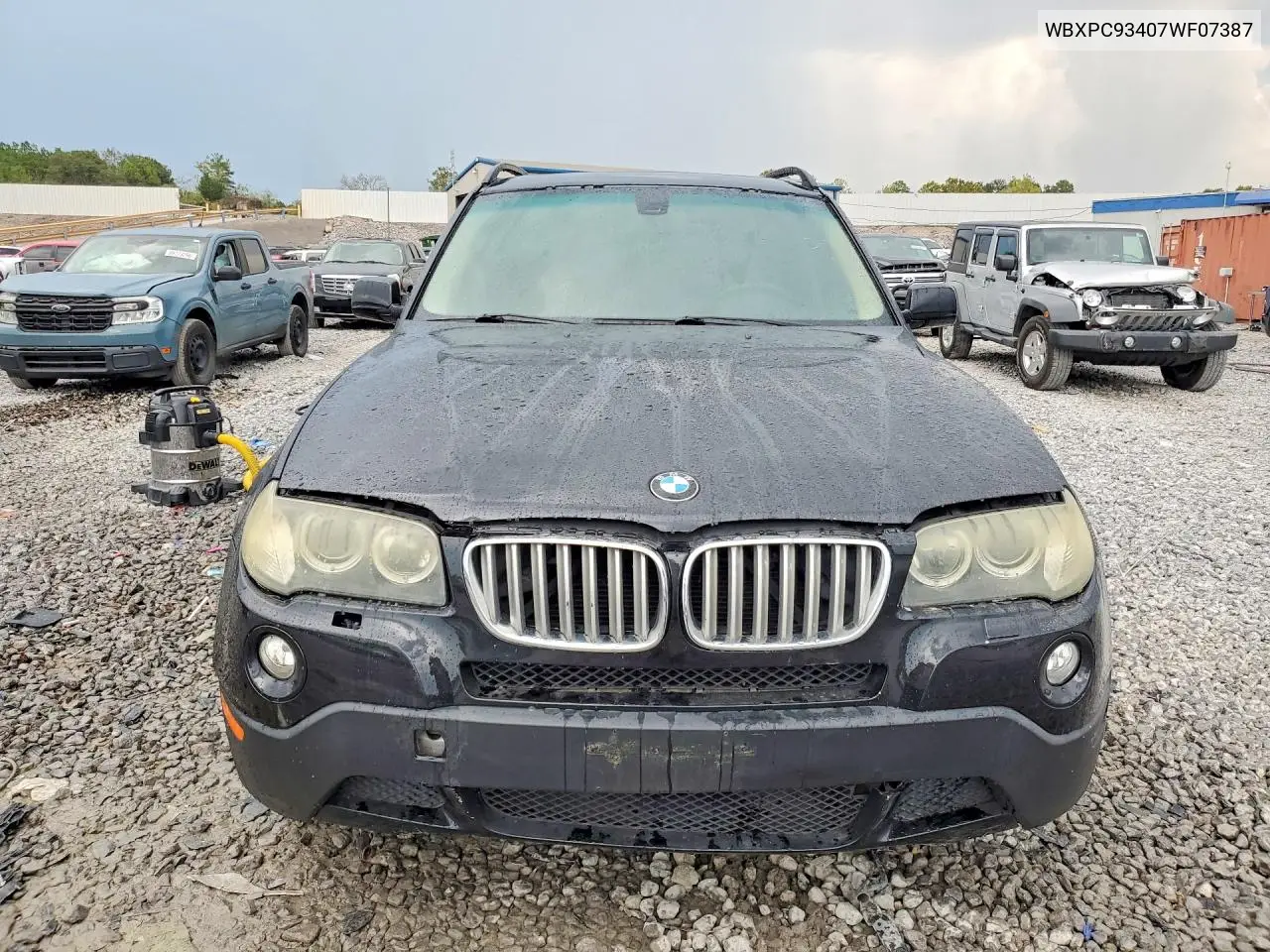 2007 BMW X3 VIN WBXPC93407WF07387 — фото 5