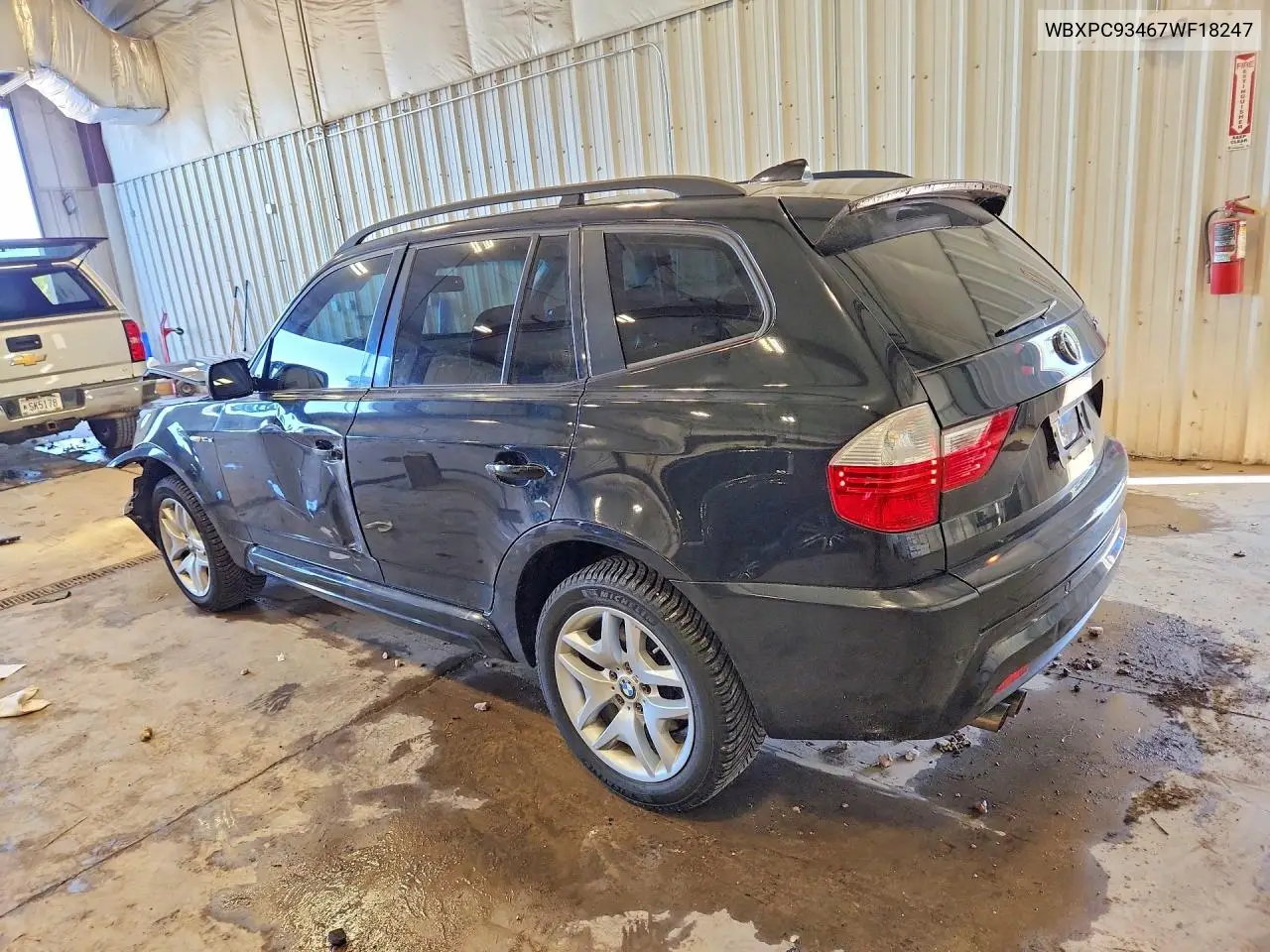 2007 BMW X3 VIN WBXPC93467WF18247 — фото 2
