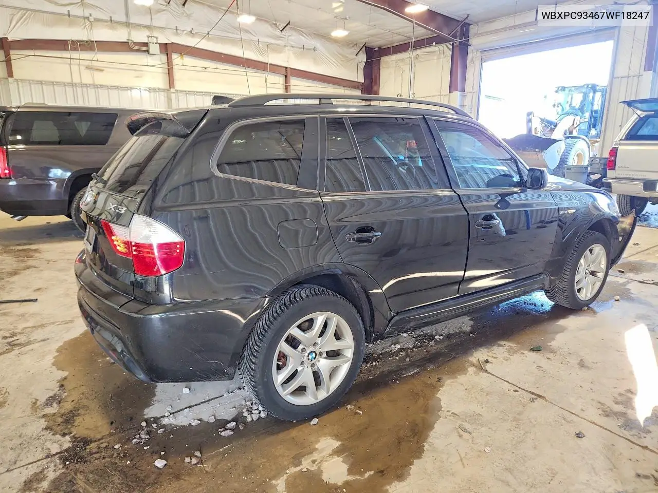 2007 BMW X3 VIN WBXPC93467WF18247 — фото 3