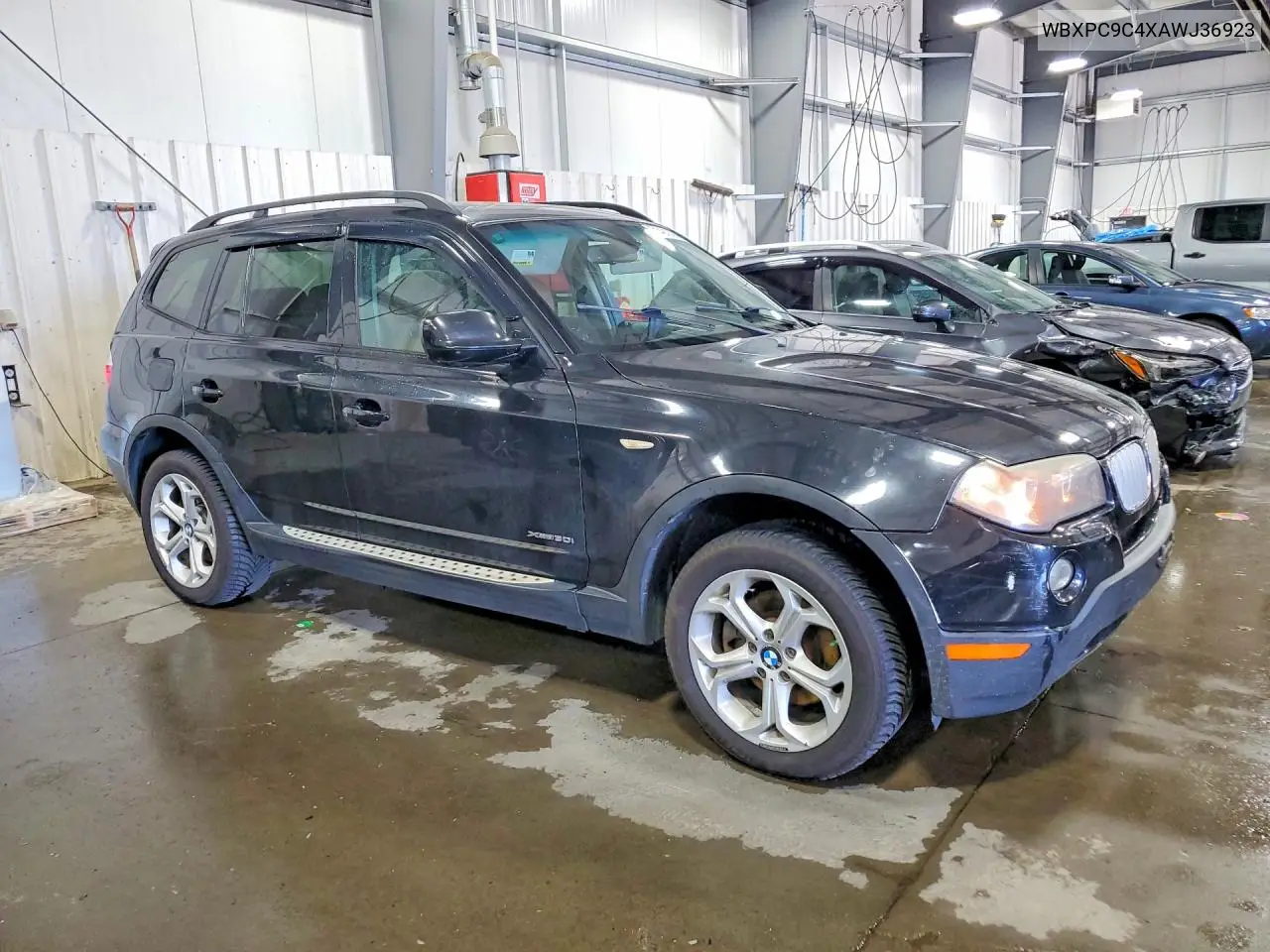 2010 BMW X3 VIN WBXPC9C4XAWJ36923 — фото 4