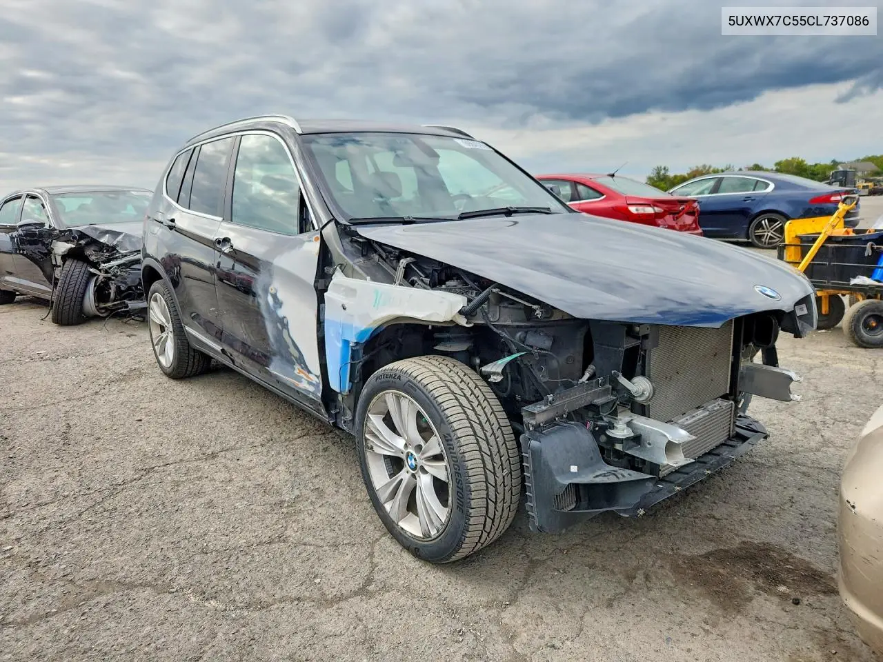 2012 BMW X3 VIN 5UXWX7C55CL737086 — фото 4