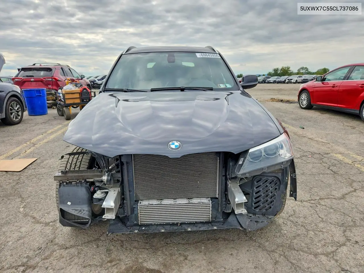 2012 BMW X3 VIN 5UXWX7C55CL737086 — фото 5