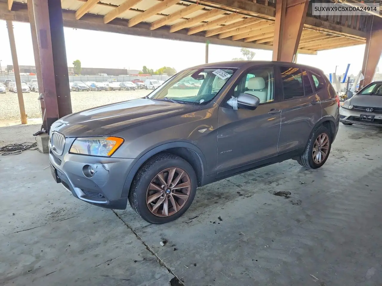 BMW X3 2013, VIN 5UXWX9C5XD0A24914