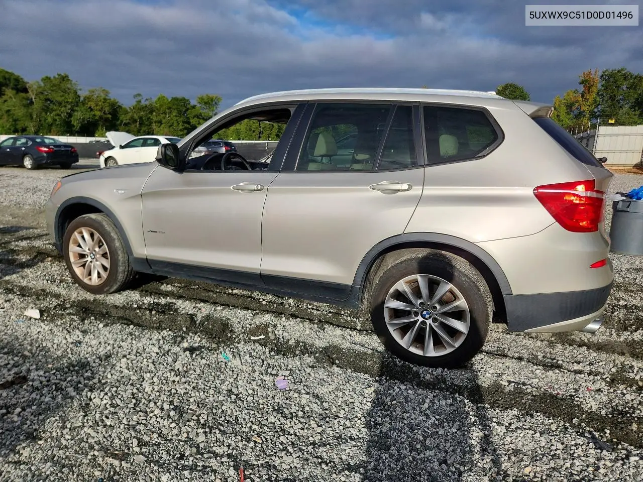 BMW X3 2013, VIN 5UXWX9C51D0D01496