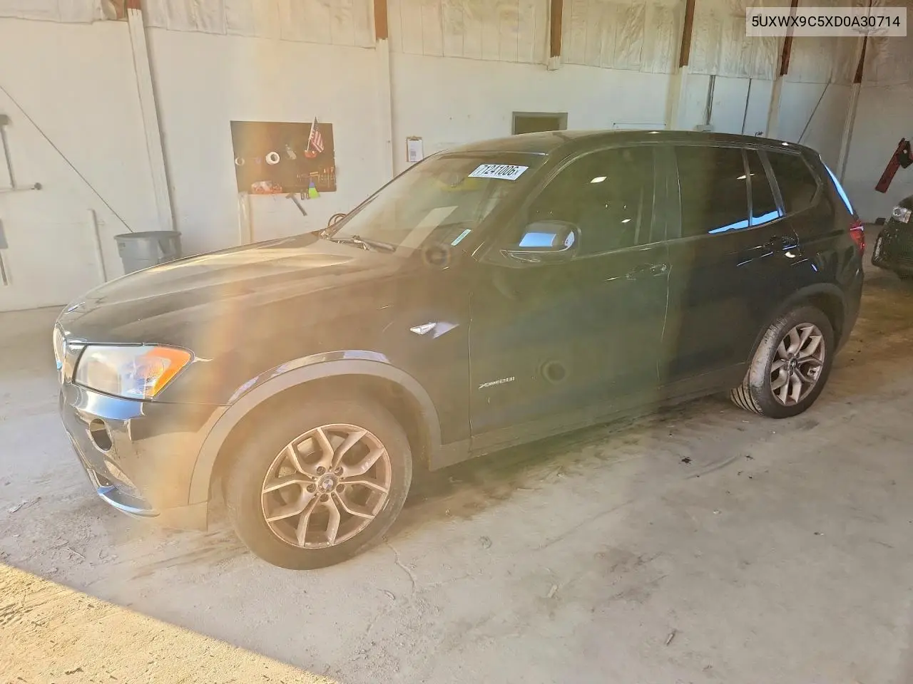 BMW X3 2013, VIN 5UXWX9C5XD0A30714
