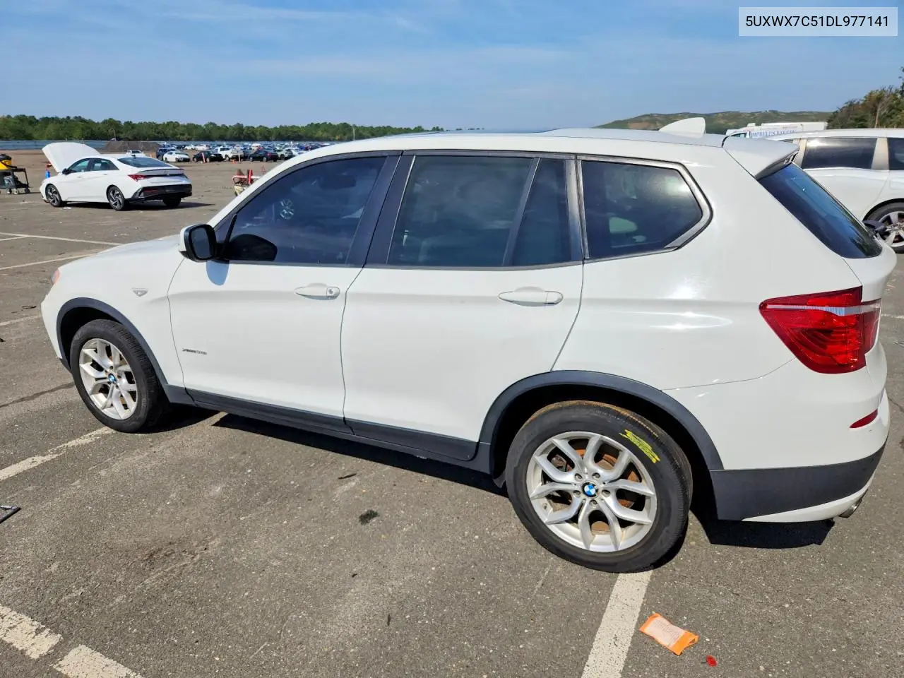 2013 BMW X3 VIN 5UXWX7C51DL977141 — фото 2