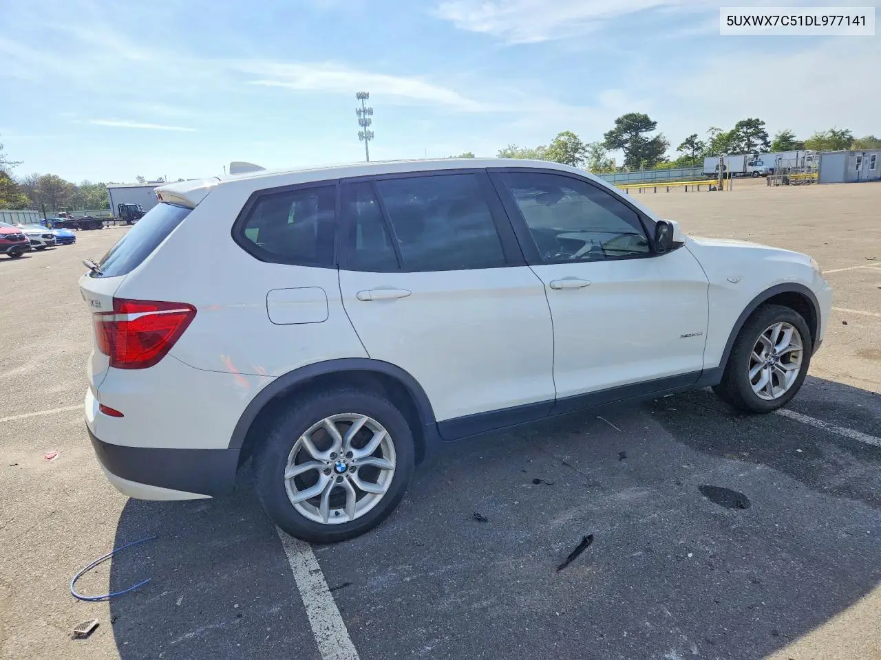 2013 BMW X3 VIN 5UXWX7C51DL977141 — фото 3