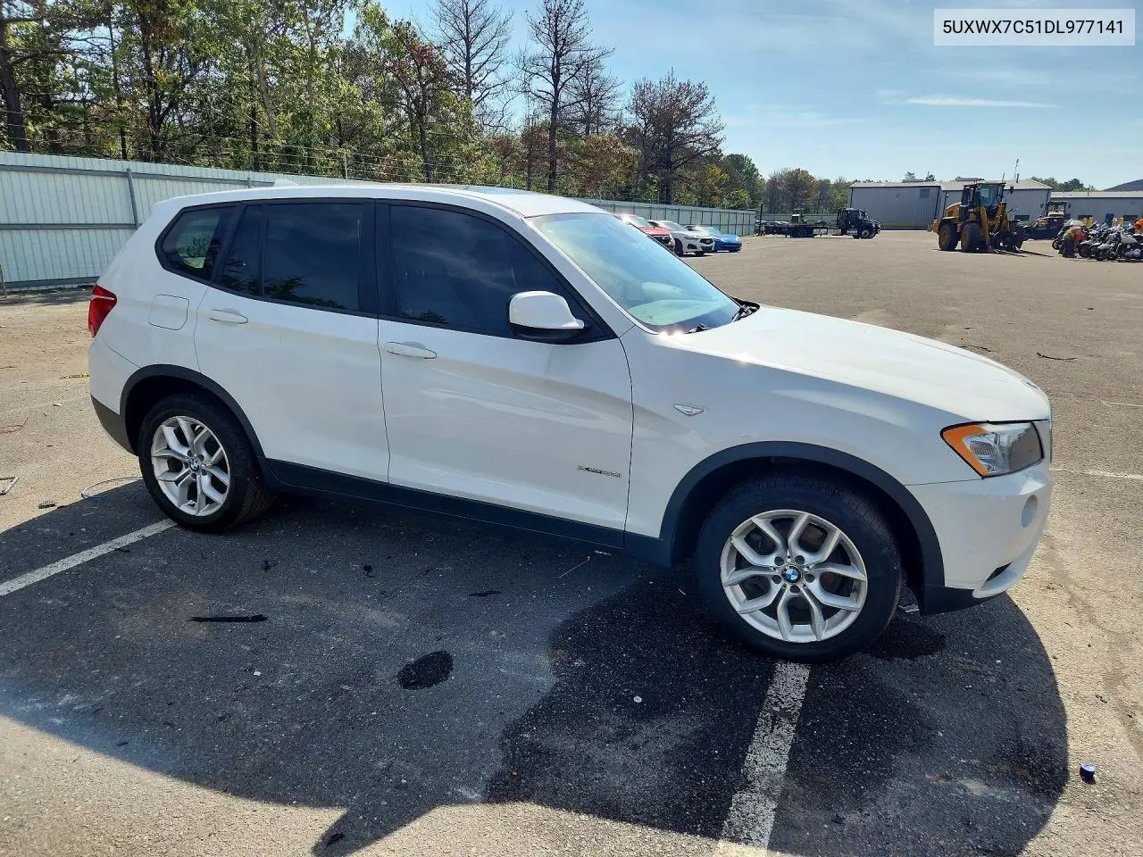2013 BMW X3 VIN 5UXWX7C51DL977141 — фото 4