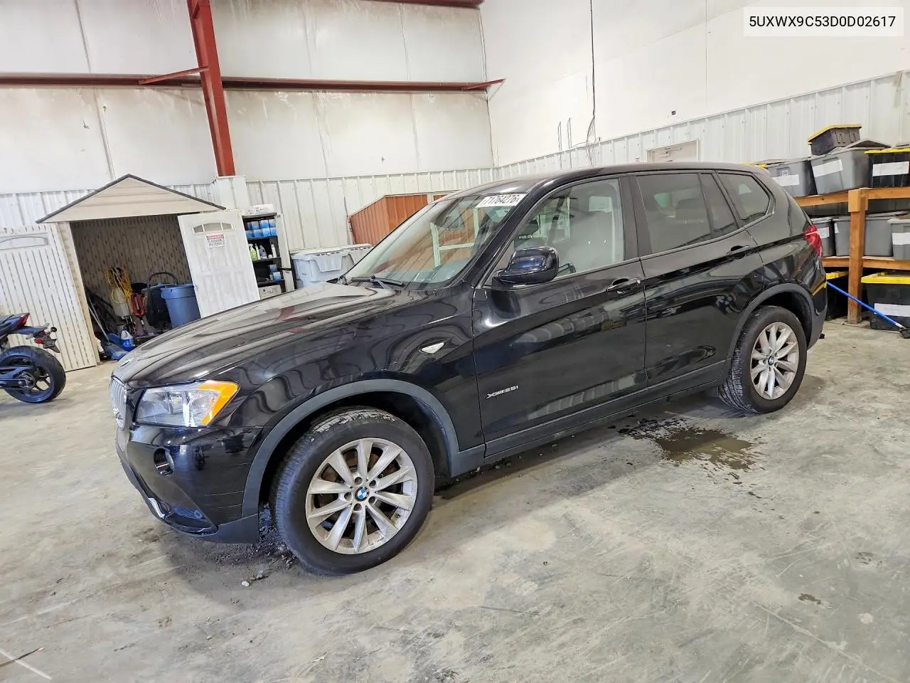 BMW X3 2013, VIN 5UXWX9C53D0D02617