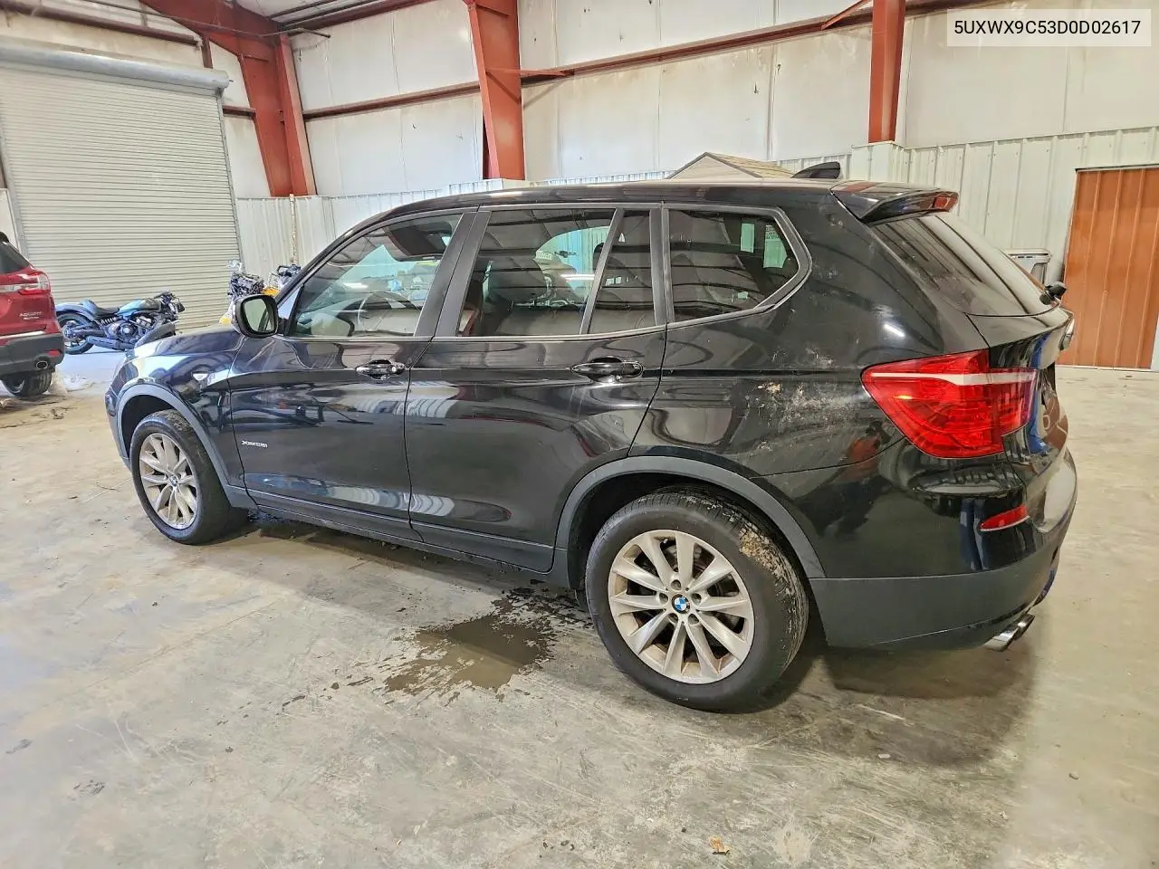 2013 BMW X3 VIN 5UXWX9C53D0D02617 — фото 2