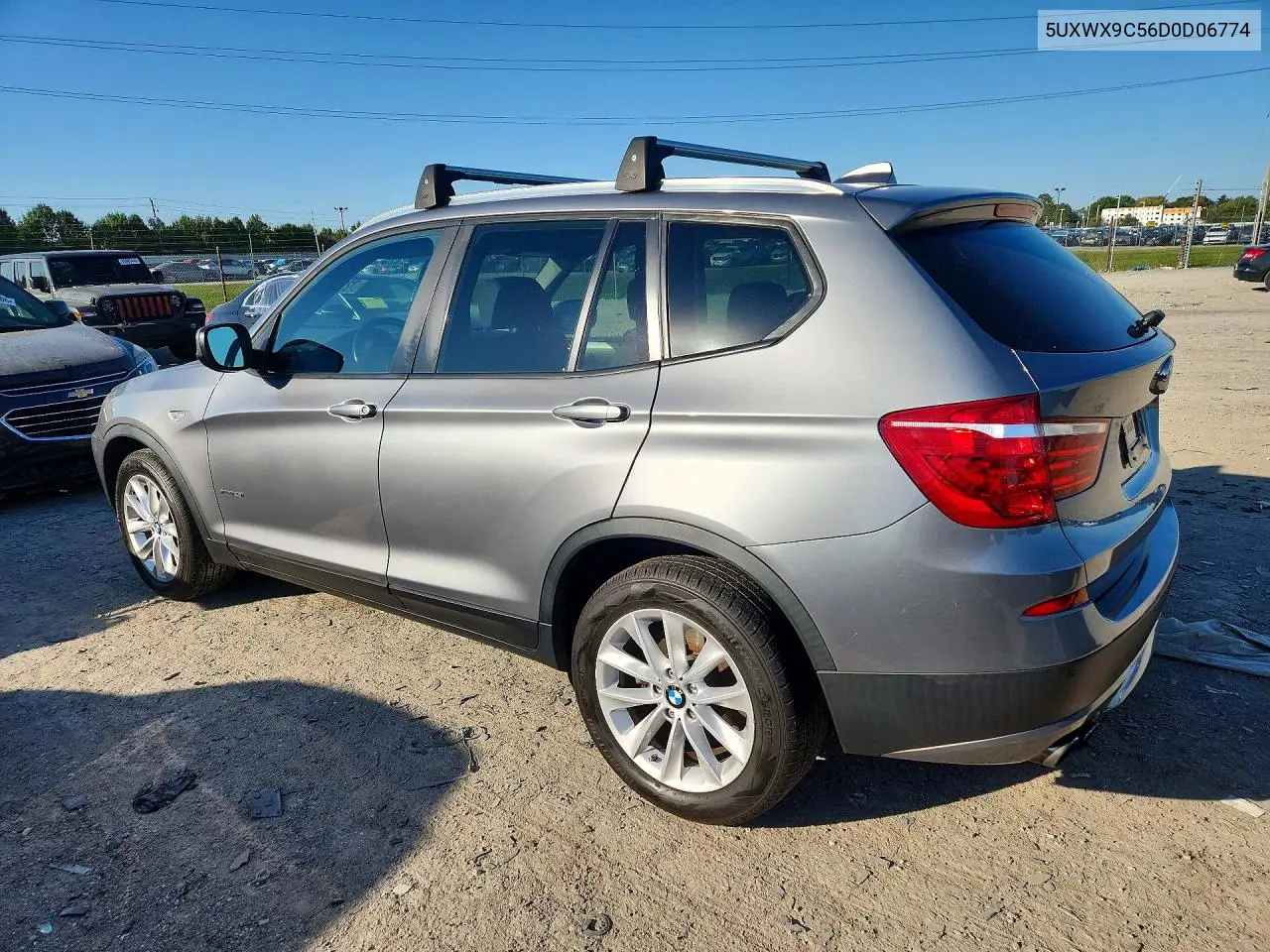 2013 BMW X3 VIN 5UXWX9C56D0D06774 — фото 2