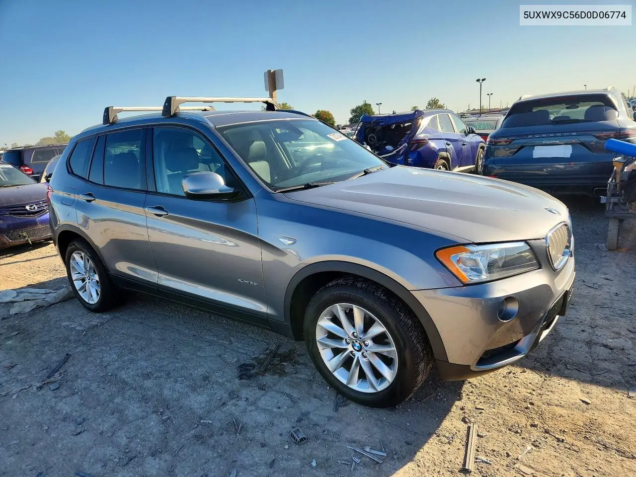 2013 BMW X3 VIN 5UXWX9C56D0D06774 — фото 4