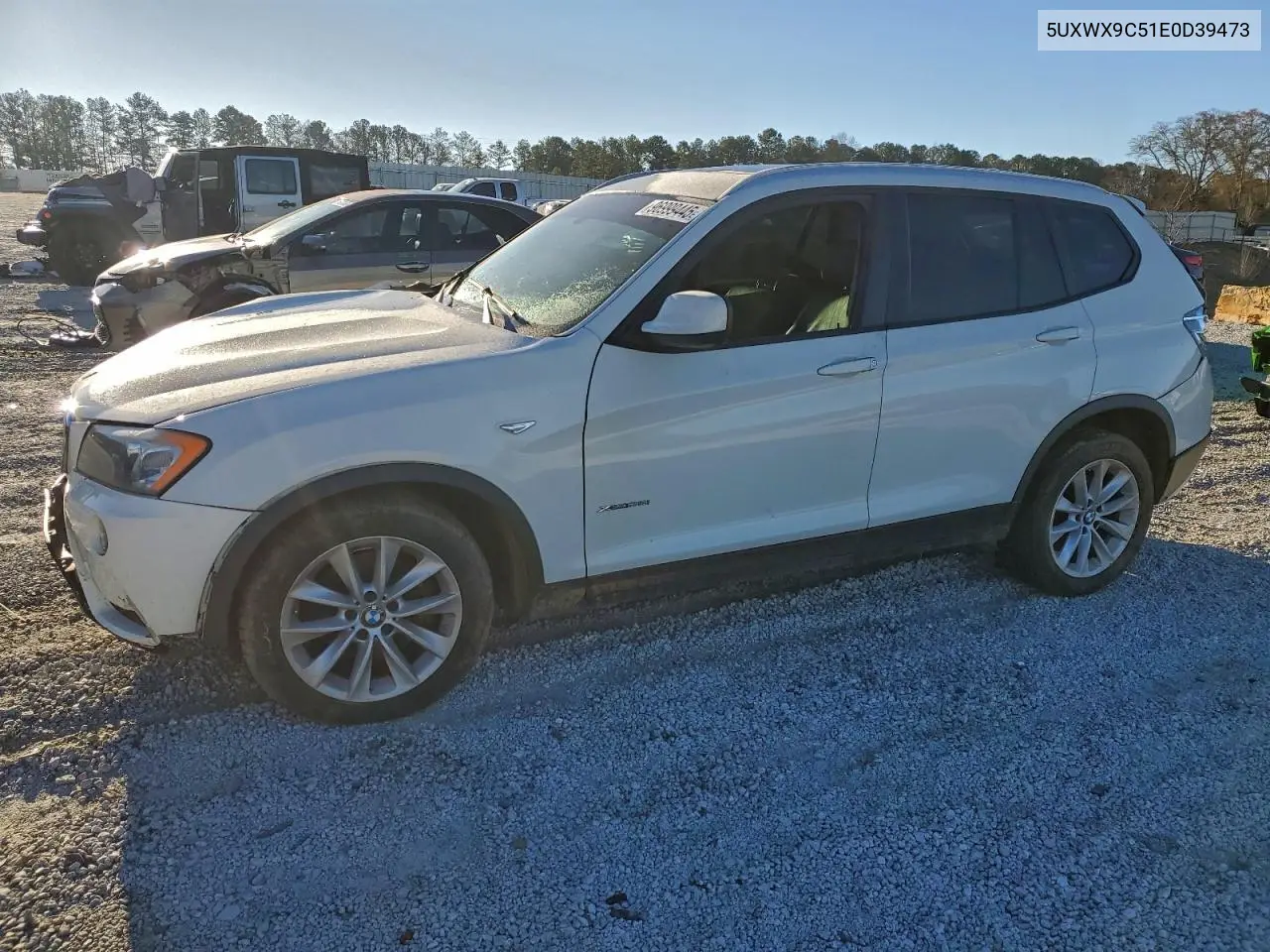 BMW X3 2014, VIN 5UXWX9C51E0D39473
