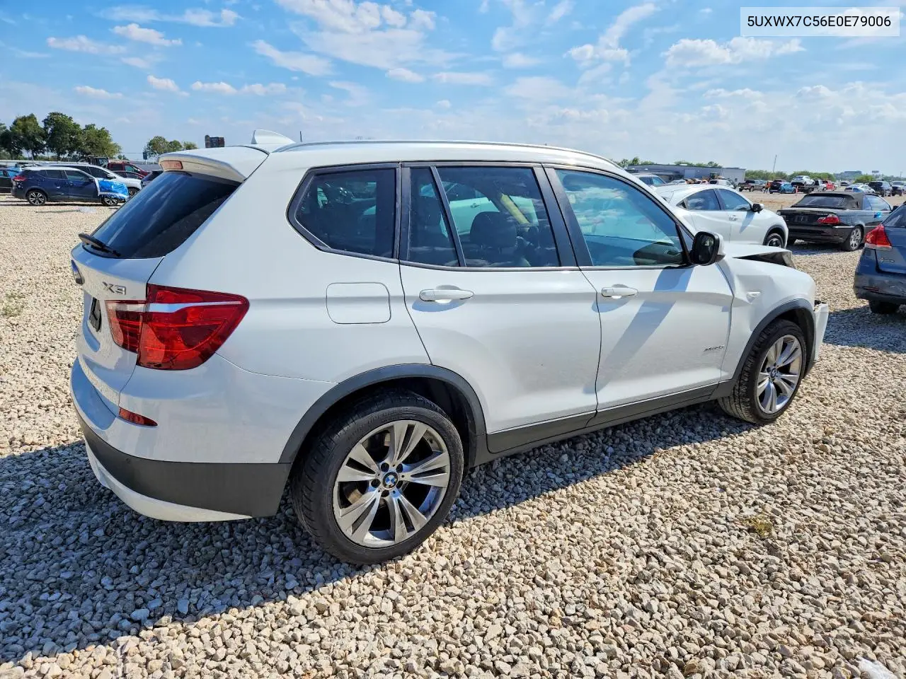 BMW X3 2014, VIN 5UXWX7C56E0E79006