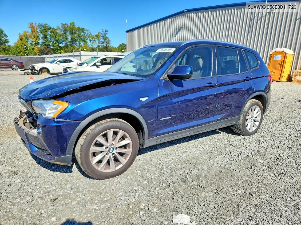 BMW X3 2014, VIN 5UXWX9C56E0D11720