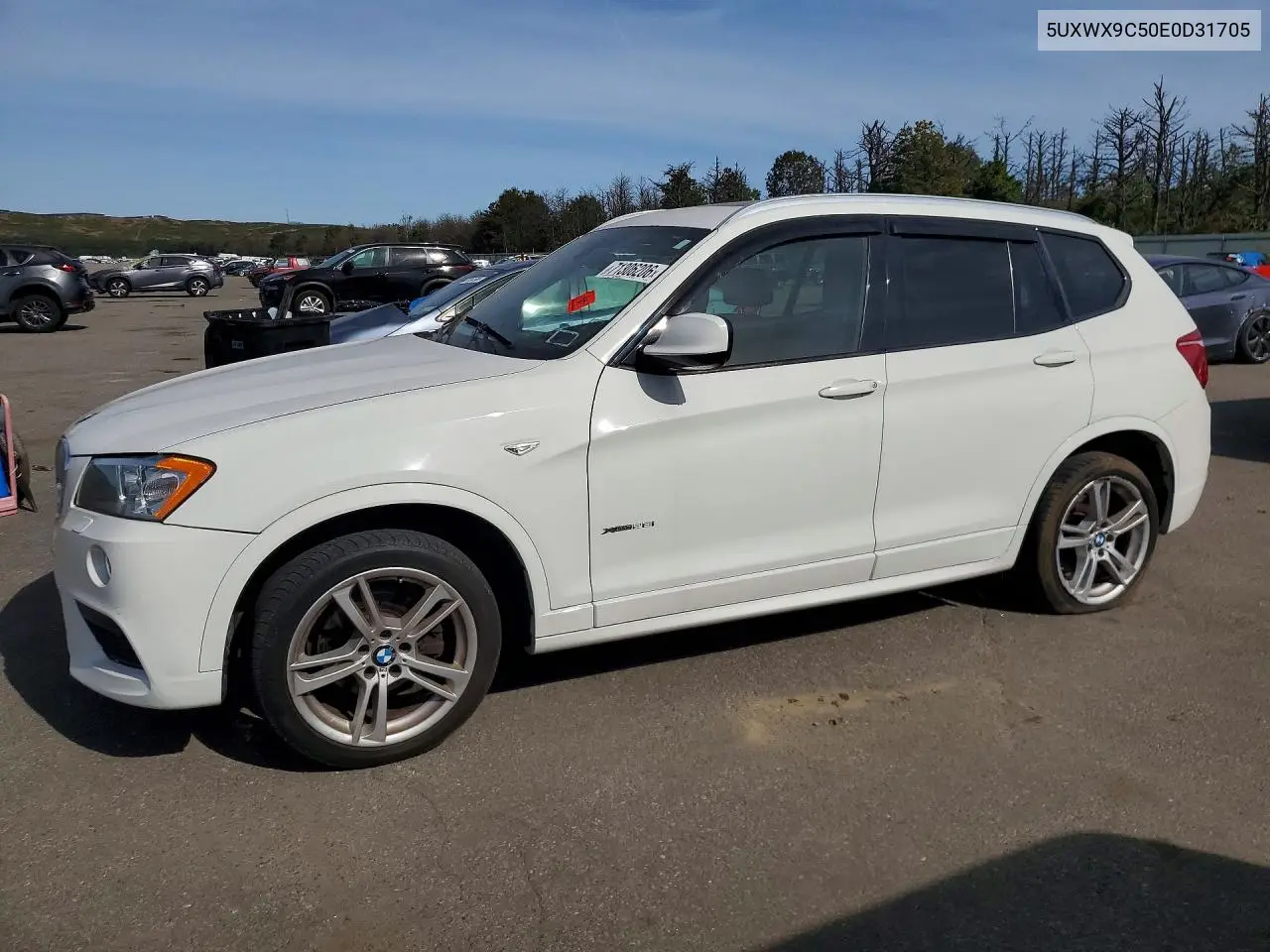 BMW X3 2014, VIN 5UXWX9C50E0D31705