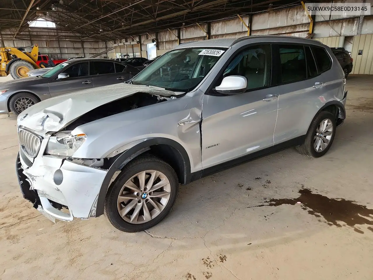 BMW X3 2014, VIN 5UXWX9C58E0D13145
