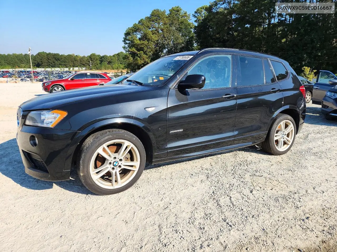 BMW X3 2014, VIN 5UXWX9C59E0D16667