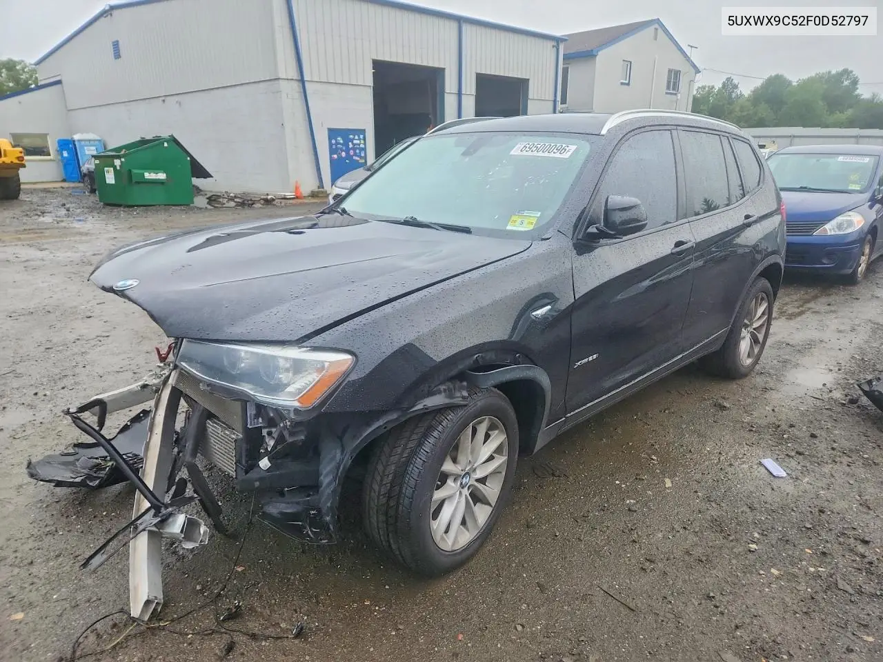 BMW X3 2015, VIN 5UXWX9C52F0D52797