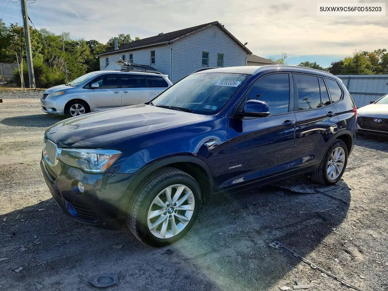 BMW X3 2015, VIN 5UXWX9C56F0D55203