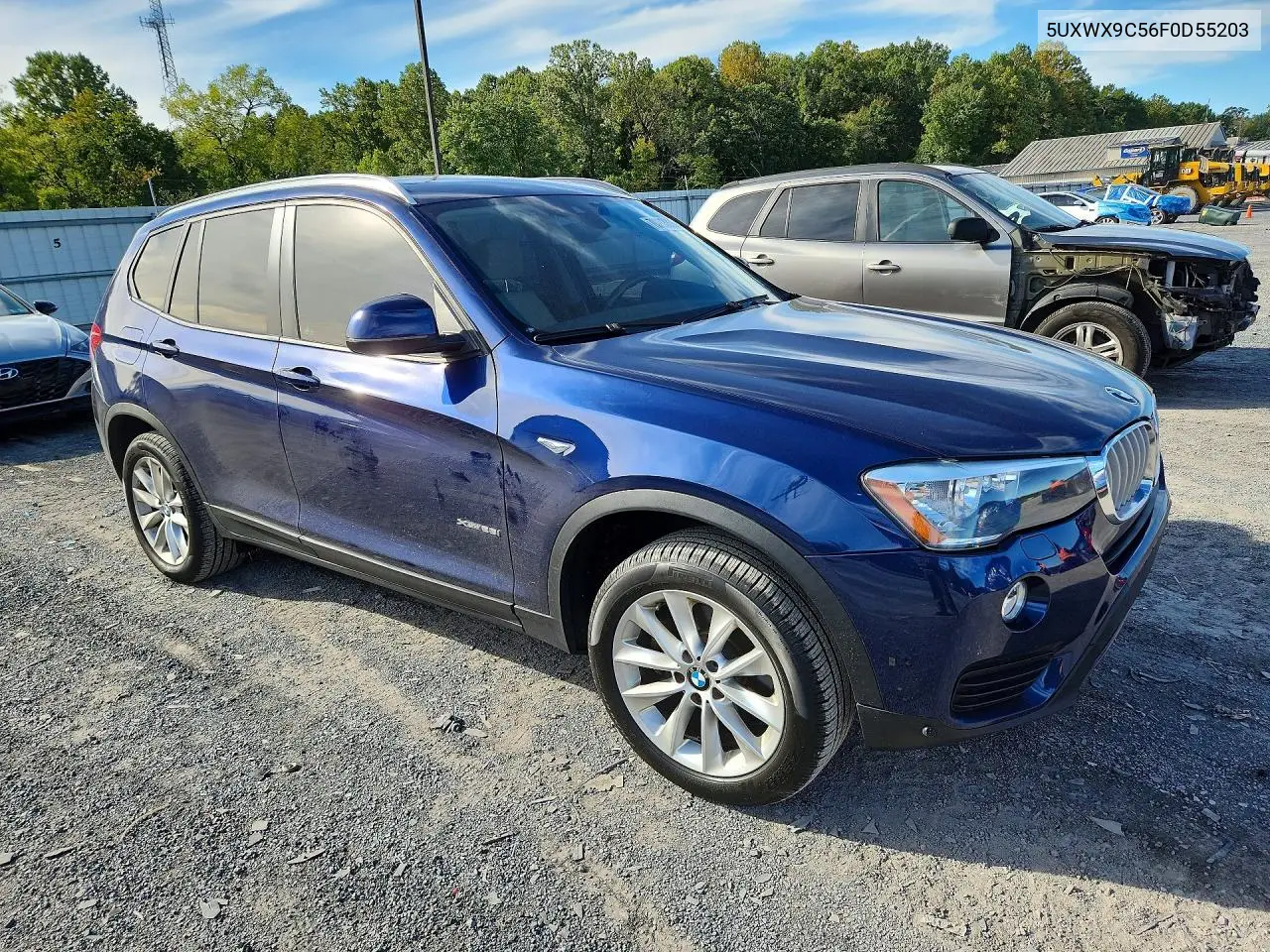 2015 BMW X3 VIN 5UXWX9C56F0D55203 — фото 4