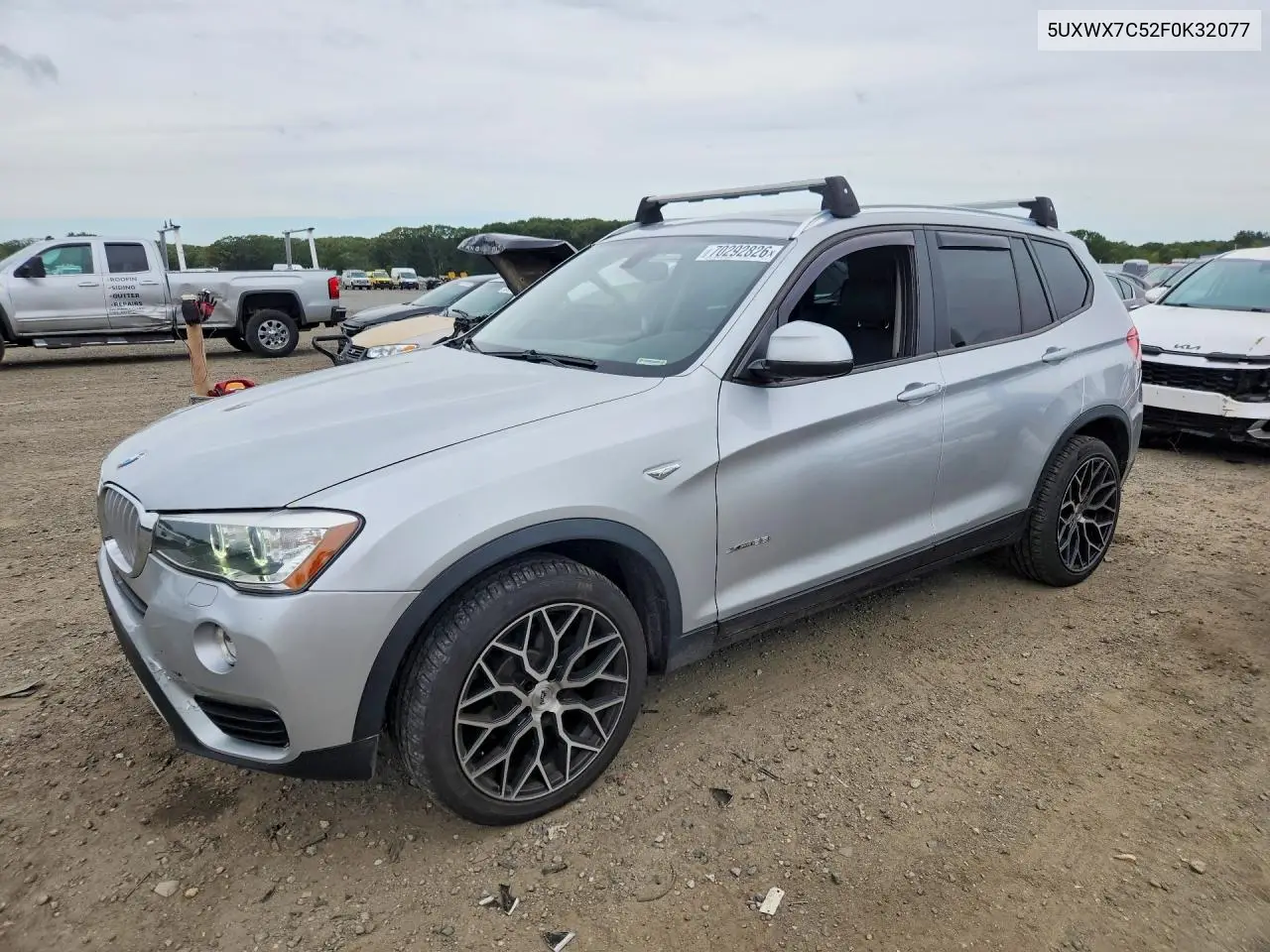 BMW X3 2015, VIN 5UXWX7C52F0K32077