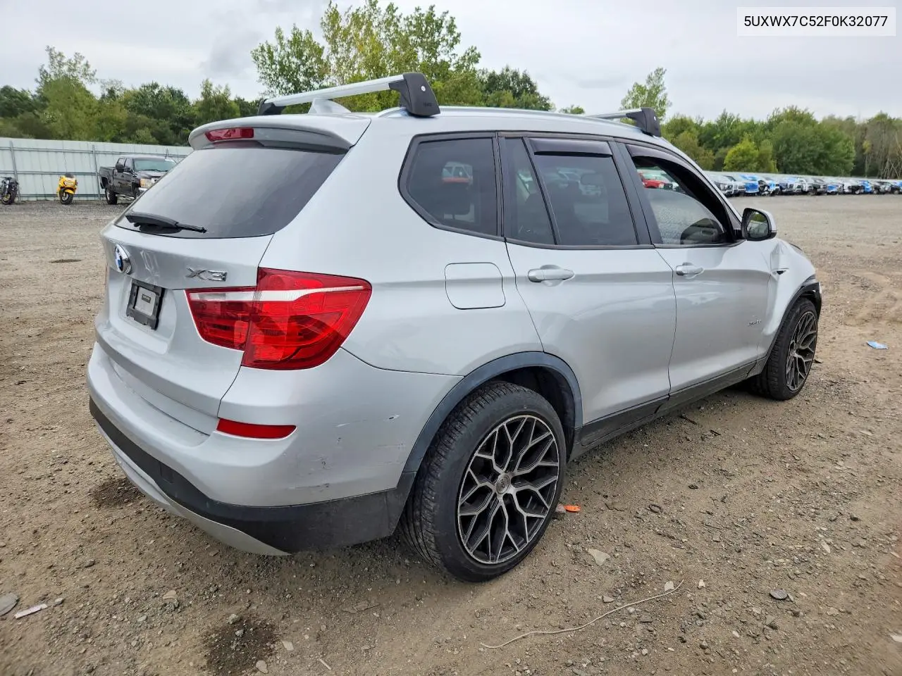 2015 BMW X3 VIN 5UXWX7C52F0K32077 — фото 3