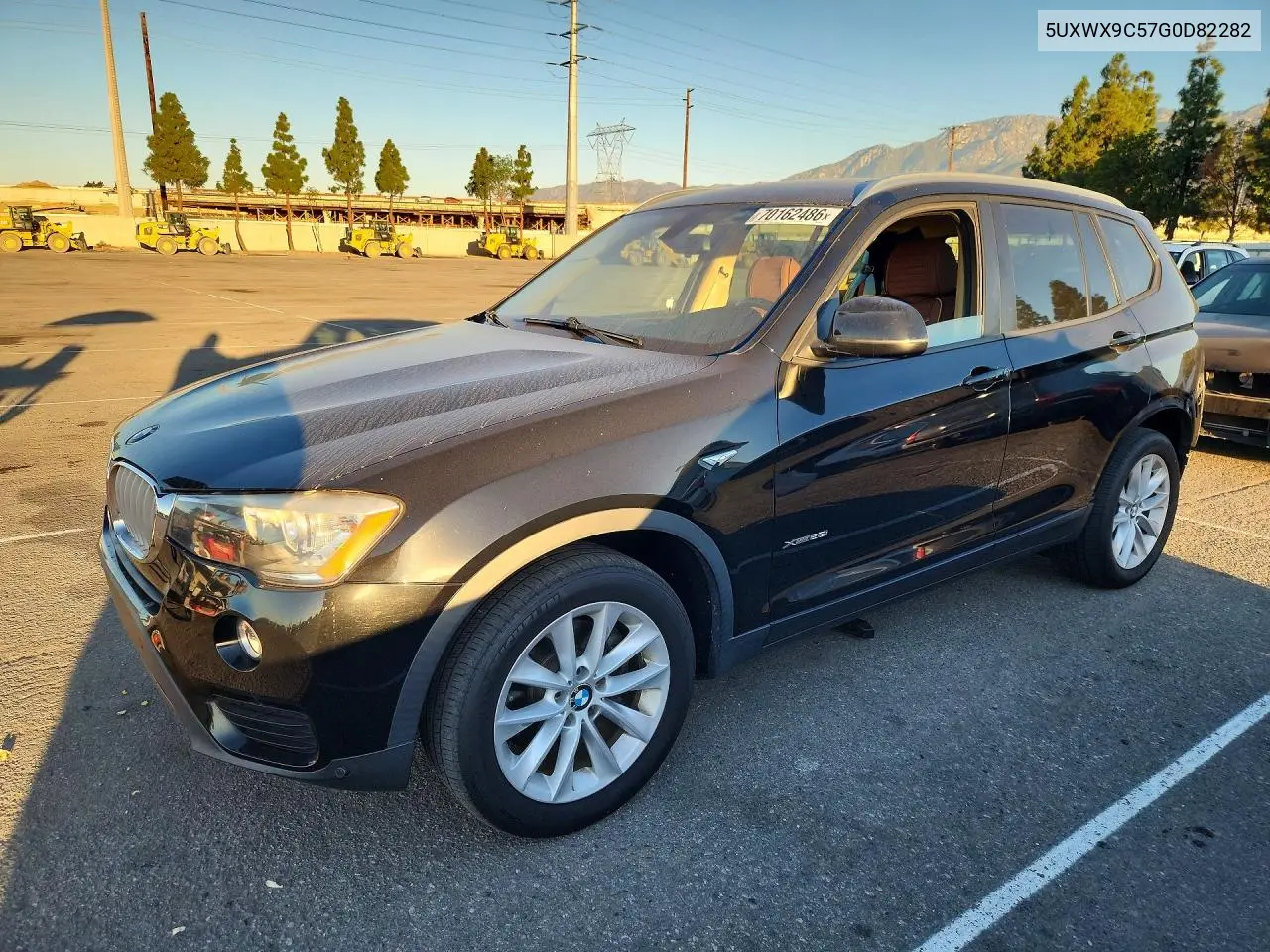 BMW X3 2016, VIN 5UXWX9C57G0D82282