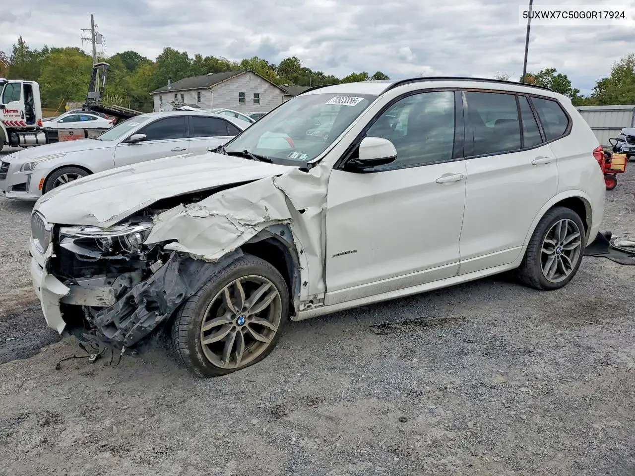 BMW X3 2016, VIN 5UXWX7C50G0R17924