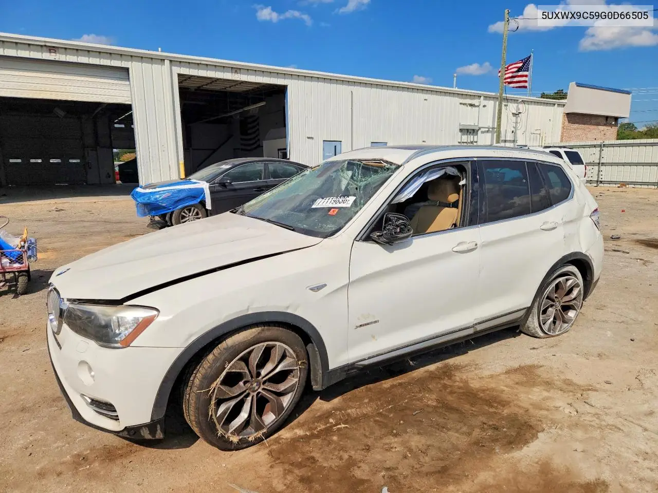 BMW X3 2016, VIN 5UXWX9C59G0D66505