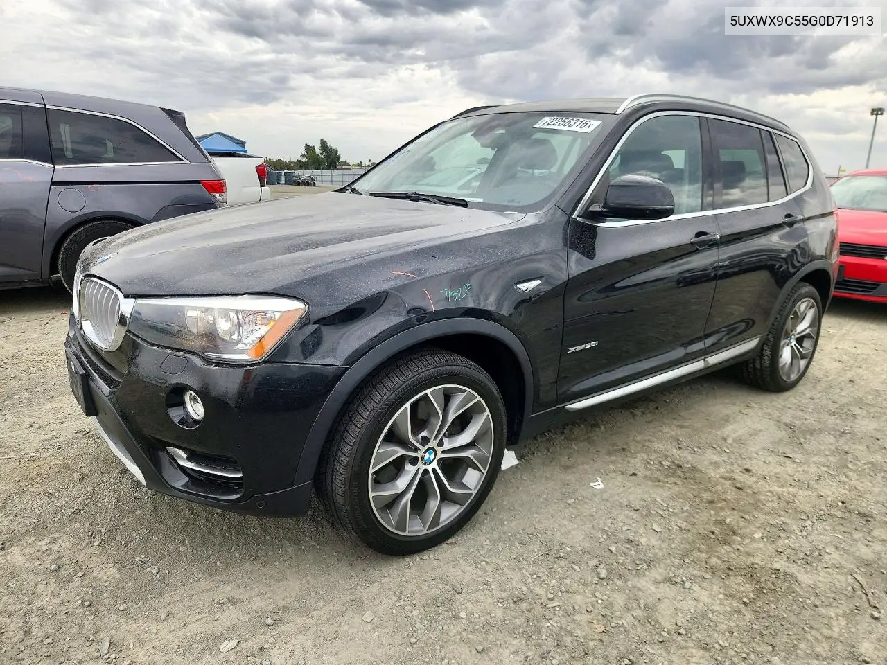 BMW X3 2016, VIN 5UXWX9C55G0D71913