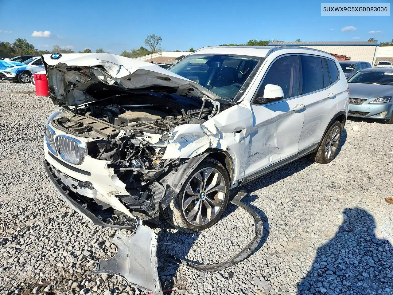 BMW X3 2016, VIN 5UXWX9C5XG0D83006