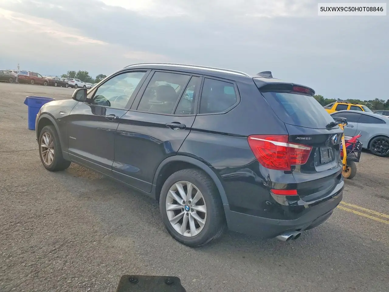 2017 BMW X3 VIN 5UXWX9C50H0T08846 — фото 2