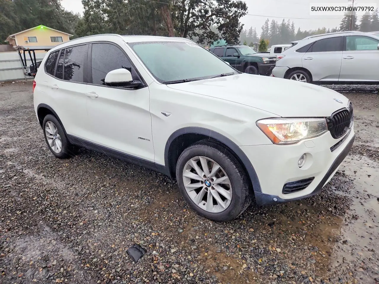 2017 BMW X3 VIN 5UXWX9C37H0W79792 — фото 4