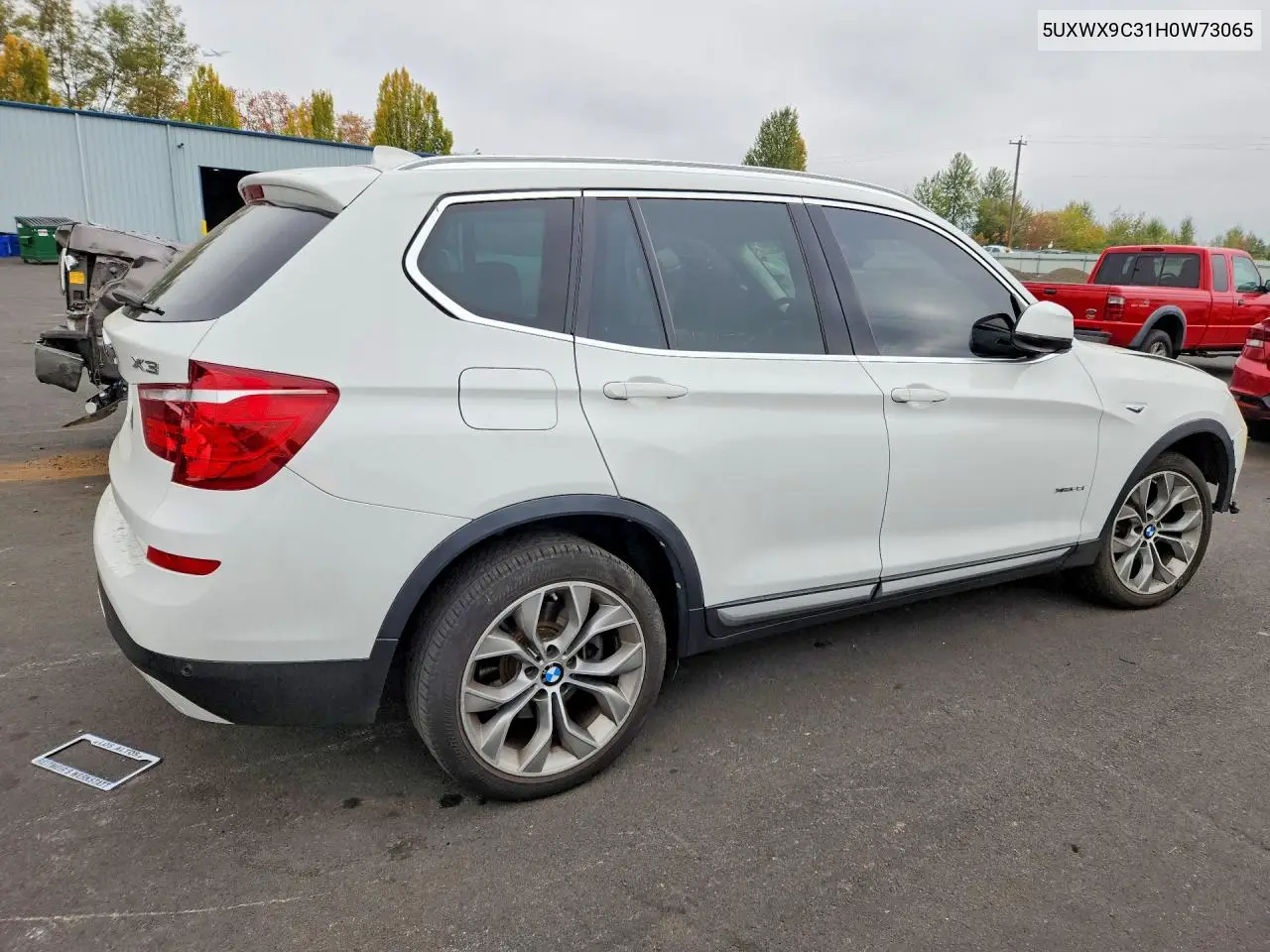 2017 BMW X3 VIN 5UXWX9C31H0W73065 — фото 3
