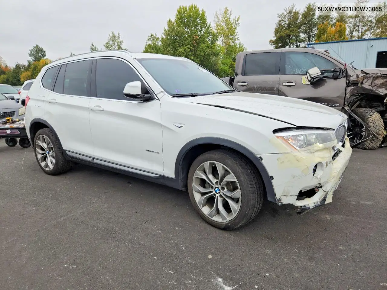 BMW X3 2017, VIN 5UXWX9C31H0W73065