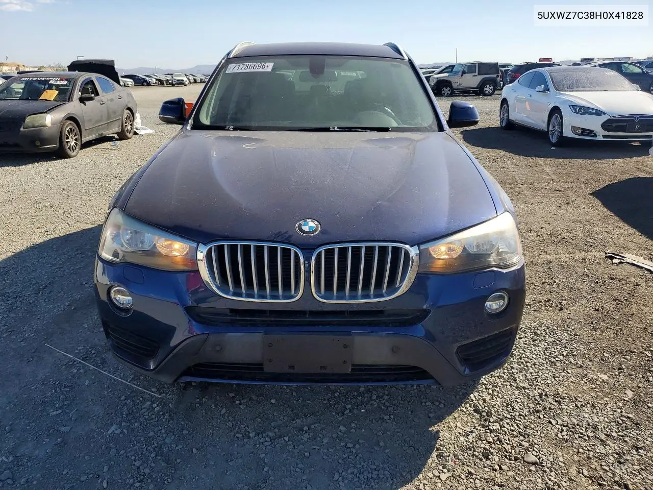 2017 BMW X3 VIN 5UXWZ7C38H0X41828 — фото 5