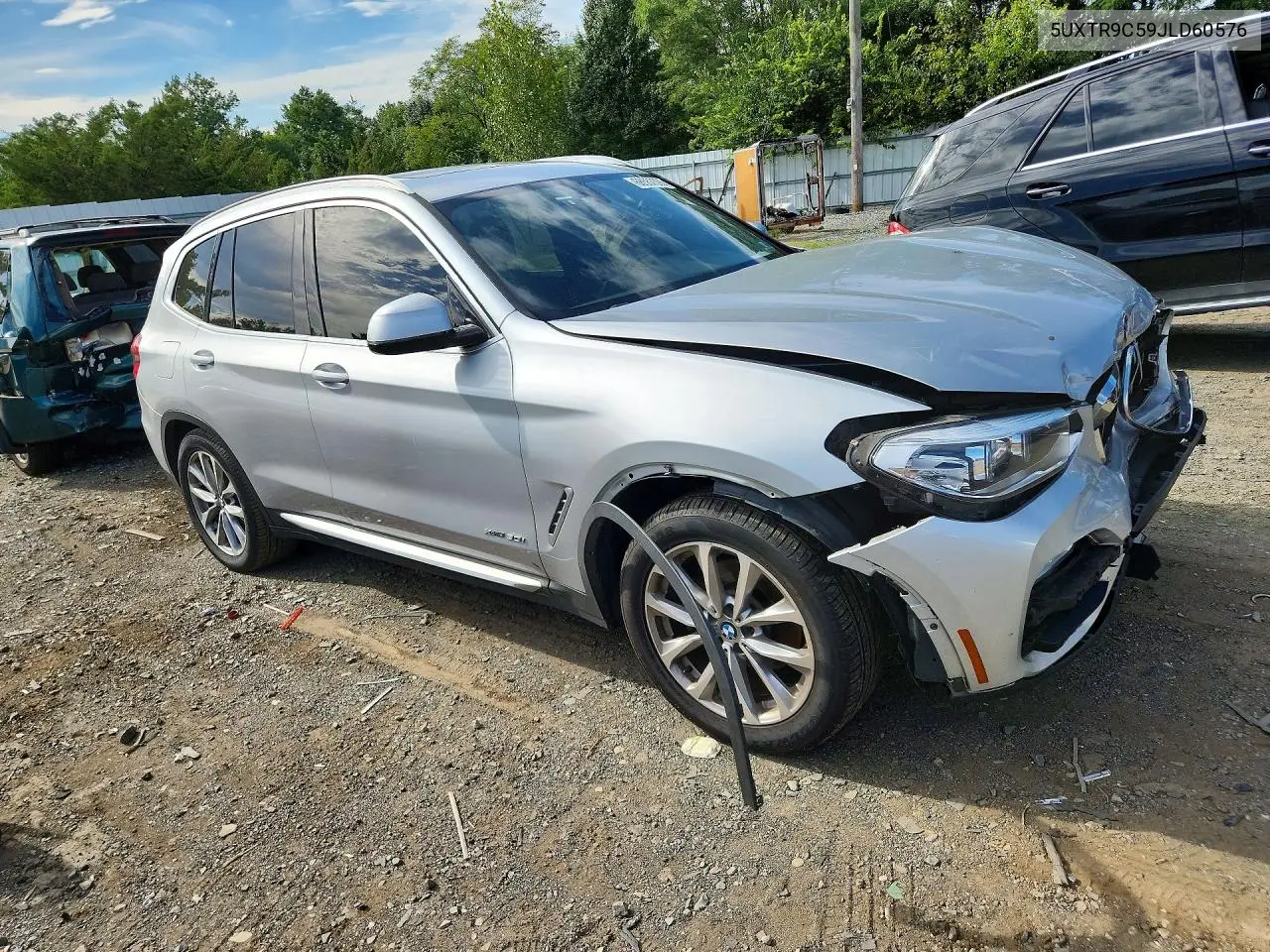2018 BMW X3 VIN 5UXTR9C59JLD60576 — фото 4
