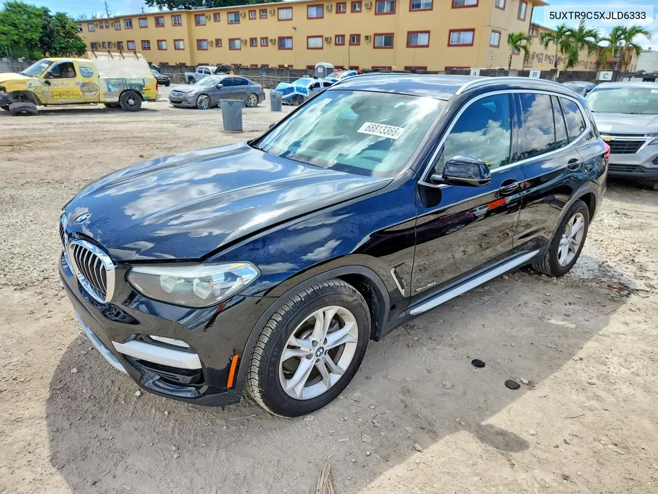 BMW X3 2018, VIN 5UXTR9C5XJLD63339