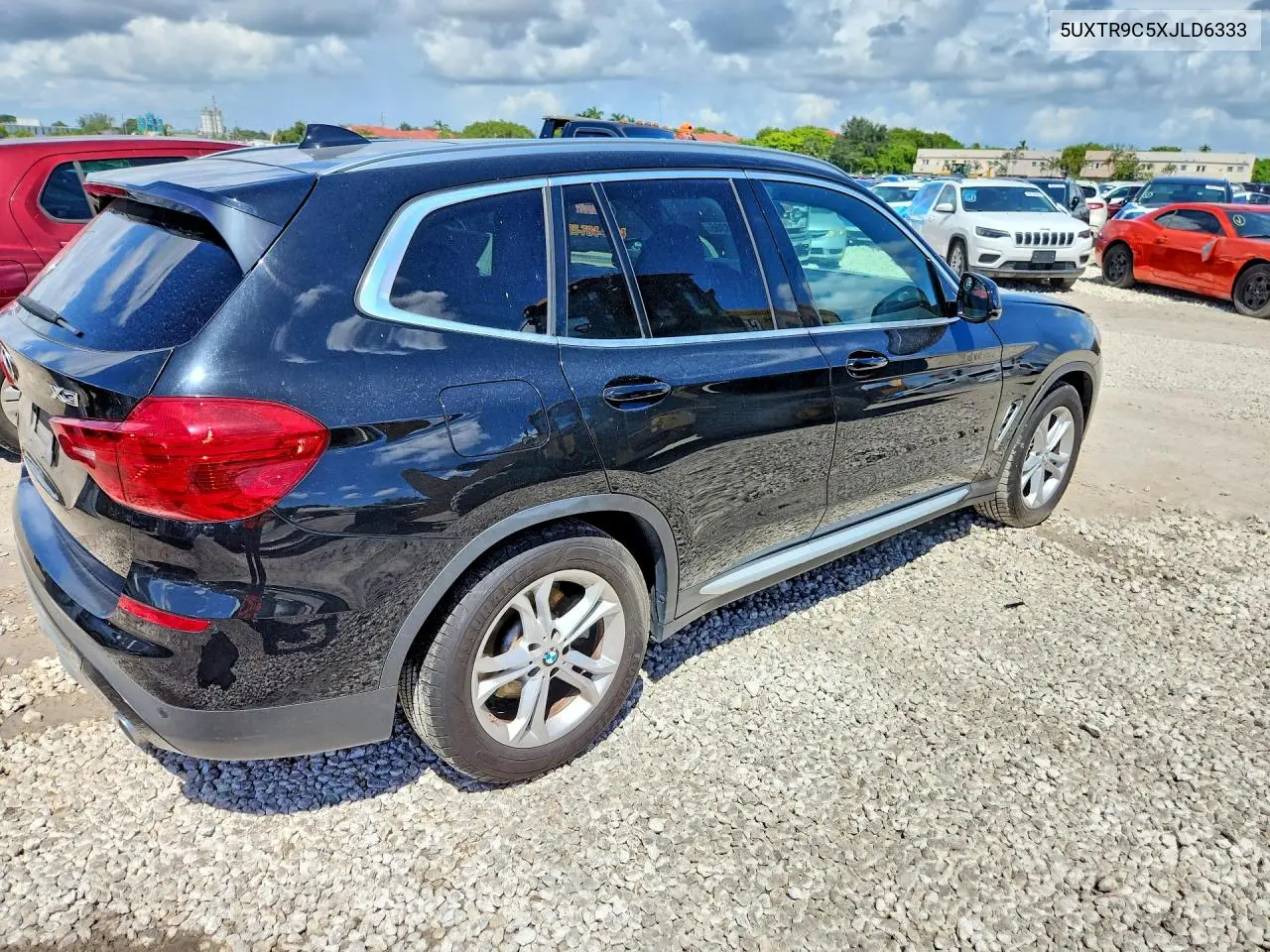 2018 BMW X3 VIN 5UXTR9C5XJLD63339 — фото 3