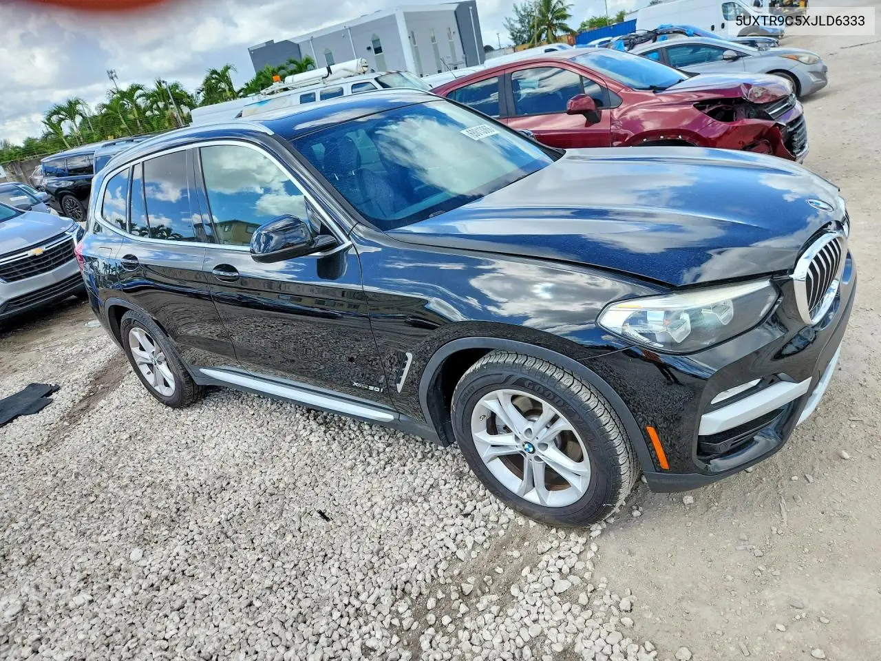 2018 BMW X3 VIN 5UXTR9C5XJLD63339 — фото 4
