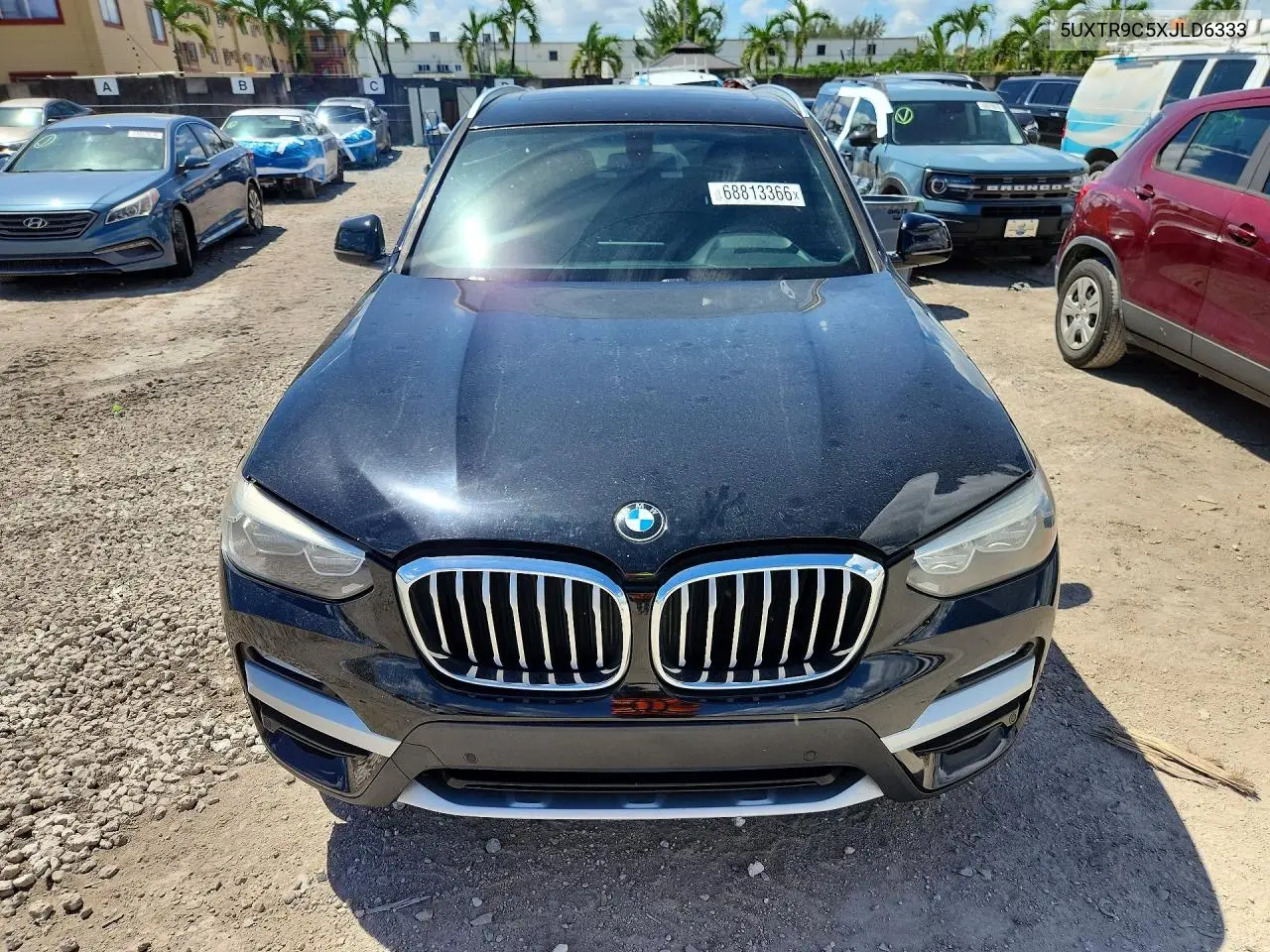 2018 BMW X3 VIN 5UXTR9C5XJLD63339 — фото 5