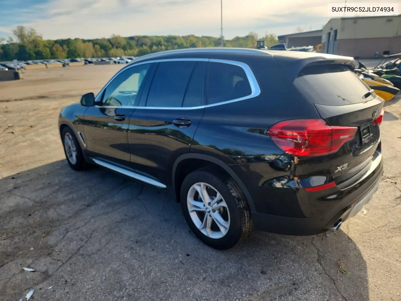 2018 BMW X3 VIN 5UXTR9C52JLD74934 — фото 2