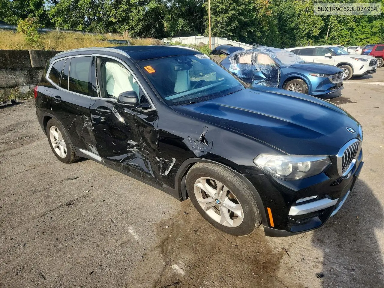 2018 BMW X3 VIN 5UXTR9C52JLD74934 — фото 4