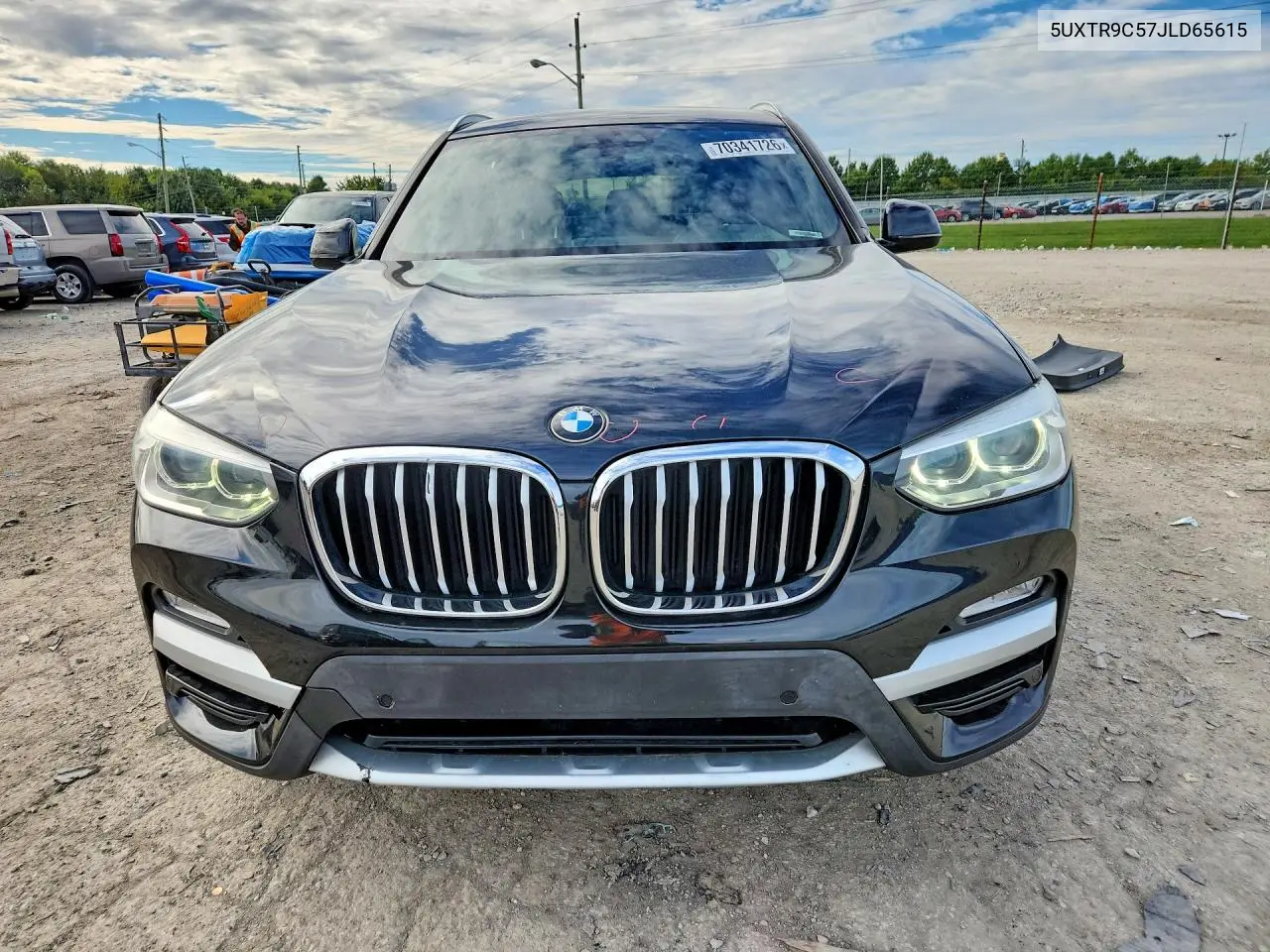 2018 BMW X3 VIN 5UXTR9C57JLD65615 — фото 5