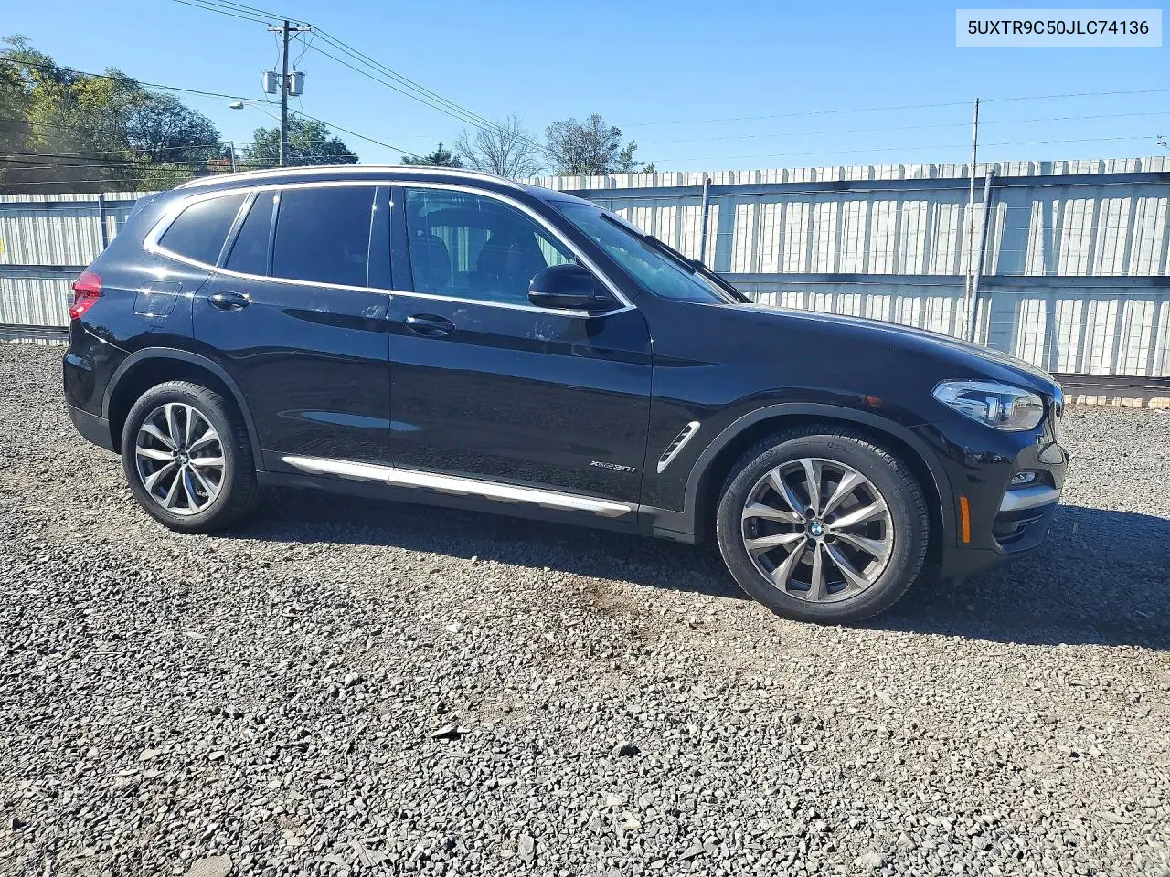2018 BMW X3 VIN 5UXTR9C50JLC74136 — фото 4