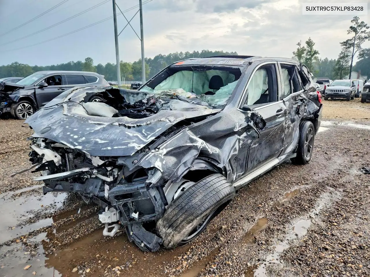 BMW X3 2019, VIN 5UXTR9C57KLP83428