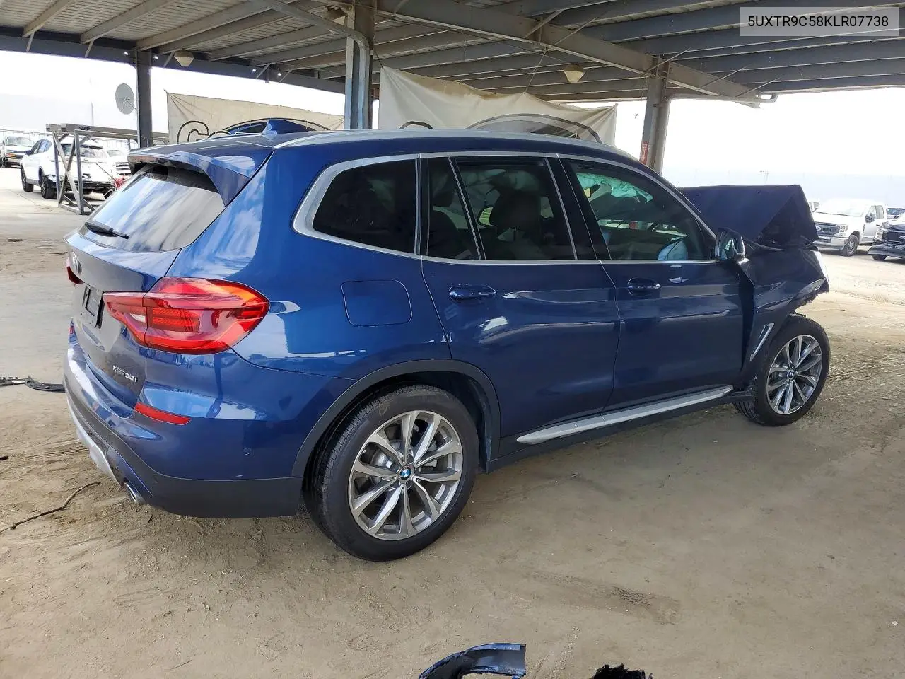 2019 BMW X3 VIN 5UXTR9C58KLR07738 — фото 3