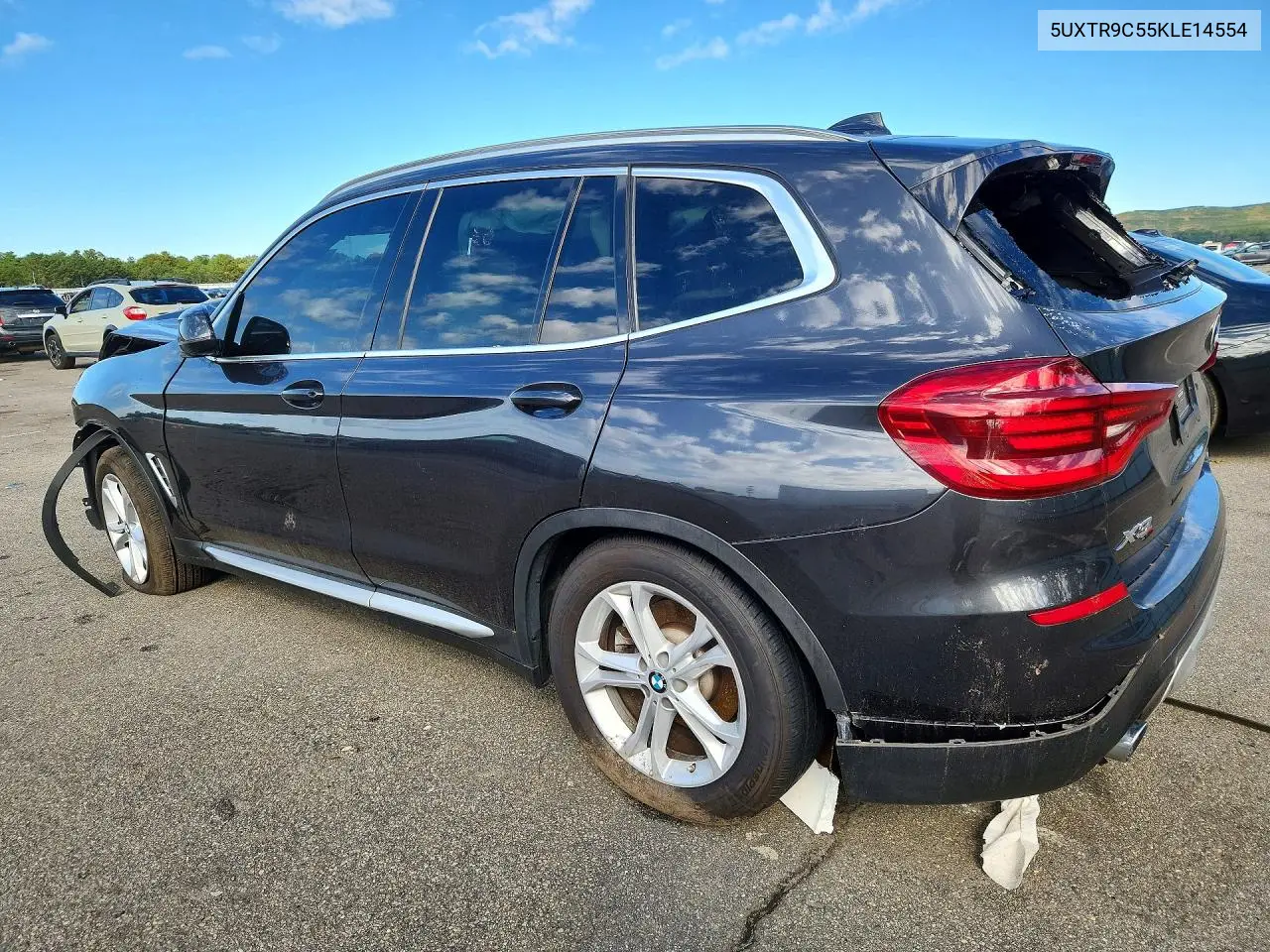 2019 BMW X3 VIN 5UXTR9C55KLE14554 — фото 2